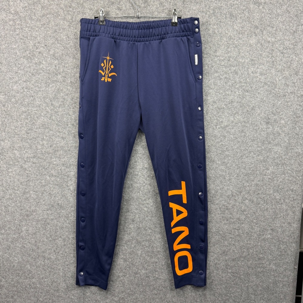 Star Wars Our Universe Ahsoka Tano Navy Blue Tear Away Track Pants Mens Small